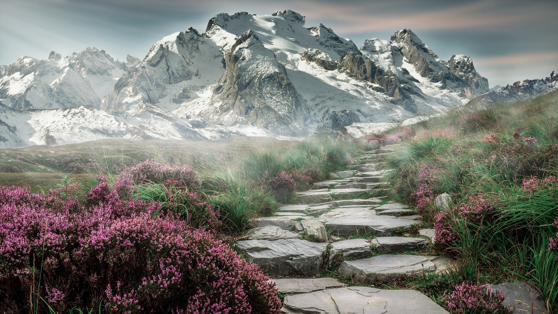Mountain landscape image